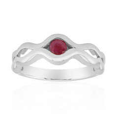 Bague en argent et Rubis de Birmanie (Pallanova)