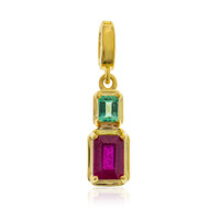 Pendentif en argent et Rubis de Bemainty