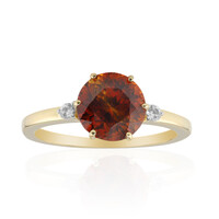Bague en or et Sphalérite