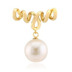 Pendentif en argent et Perle blanche de culture d'eau douce