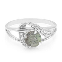 Bague en argent et Spectrolite