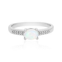 Bague en argent et Opale Welo