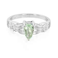 Bague en argent et Tourmaline Paraïba