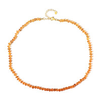 Collier en argent et Topaze impériale (Adela Silber)