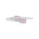 Bague en argent et Kunzite