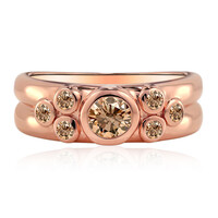 Bague en or et Diamant rose de France VS1 d'Argyle