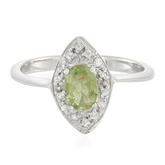Bague en argent et Tourmaline Paraïba