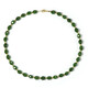 Collier en argent et Quartz vert