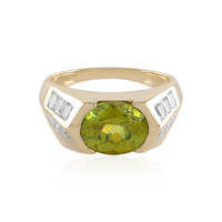 Bague en or et Sphène