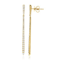 Boucles d'oreilles en or et Diamant SI2 (H) (CIRARI)