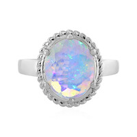 Bague en argent et Opale Welo