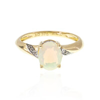 Bague en or et Opale Welo AAA (de Melo)