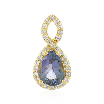 Pendentif en argent et Tanzanite non chauffée