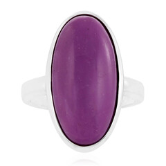 Bague en argent et Phosphosidérite