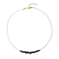 Collier en argent et Zircon