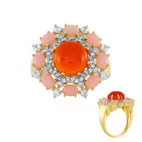 Bague en argent et Cornaline