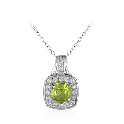 Collier en argent et Péridot