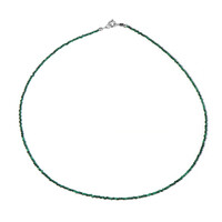 Collier en argent et Malachite
