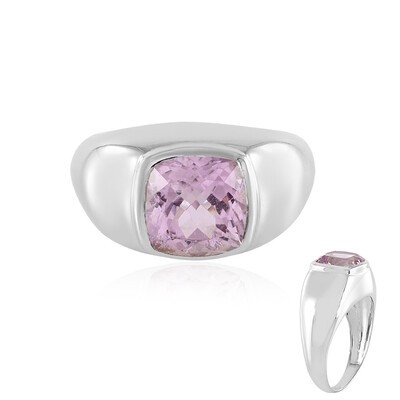 Bague en argent et Kunzite