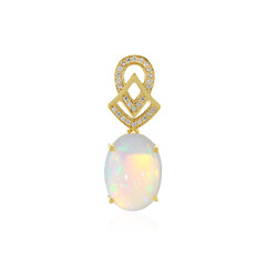 Pendentif en argent et Opale Welo