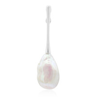 Pendentif en argent et Perle de culture d'eau douce (TPC)