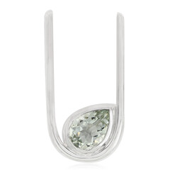 Pendentif en argent et Améthyste verte
