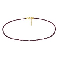 Collier en argent et Grenat d'Inde