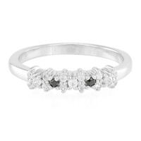 Bague en argent et Saphir blanc