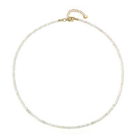 Collier en argent et Pierre de lune de Kangayam