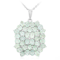Collier en argent et Tourmaline Paraïba