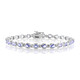 Bracelet en argent et Tanzanite