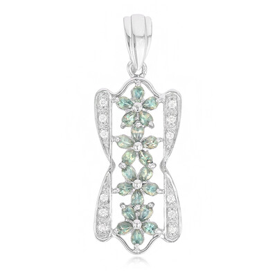 Pendentif en argent et Alexandrite du Brésil