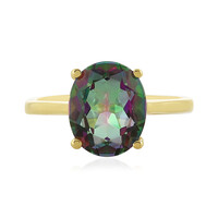 Bague en argent et Quartz mystique