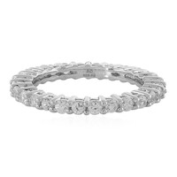 Bague en argent et Zircon