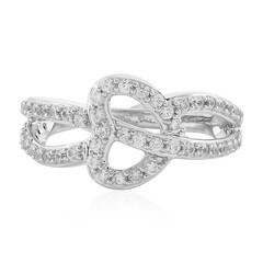 Bague en argent et Zircon
