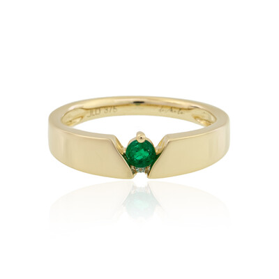 Bague en or et Emeraude de Muzo (de Melo)