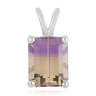 Pendentif en argent et Amétrine