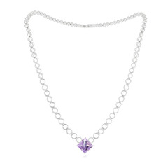 Collier en argent et Améthyste