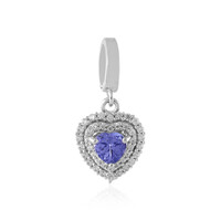 Pendentif en argent et Tanzanite