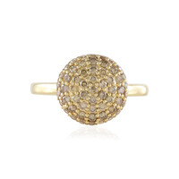 Bague en or et Diamant champagne I2 (de Melo)