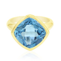 Bague en or et Topaze de Marambaia (Tenner Diniz)