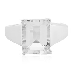 Bague en argent et Quartz blanc