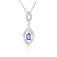 Collier en argent et Tanzanite