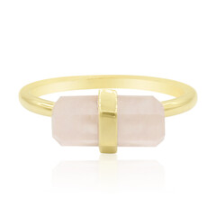 Bague en argent et Quartz rose