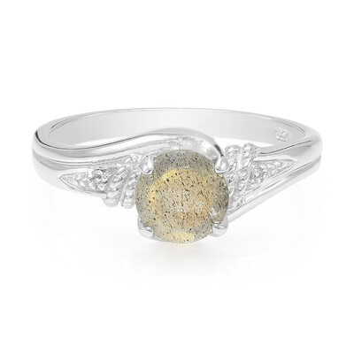 Bague en argent et Spectrolite