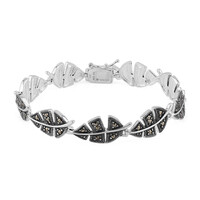 Bracelet en argent et Marcassite