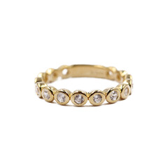 Bague en argent et Zircon