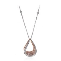 Collier en or et Diamant rose I1 (CIRARI)