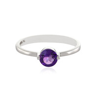 Bague en argent et Améthyste