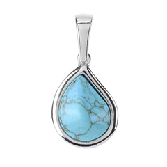 Pendentif en argent et Turquoise